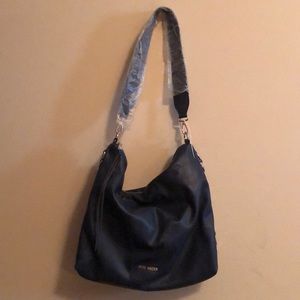 NWT Steve Madden Navy Large Hobo Bag